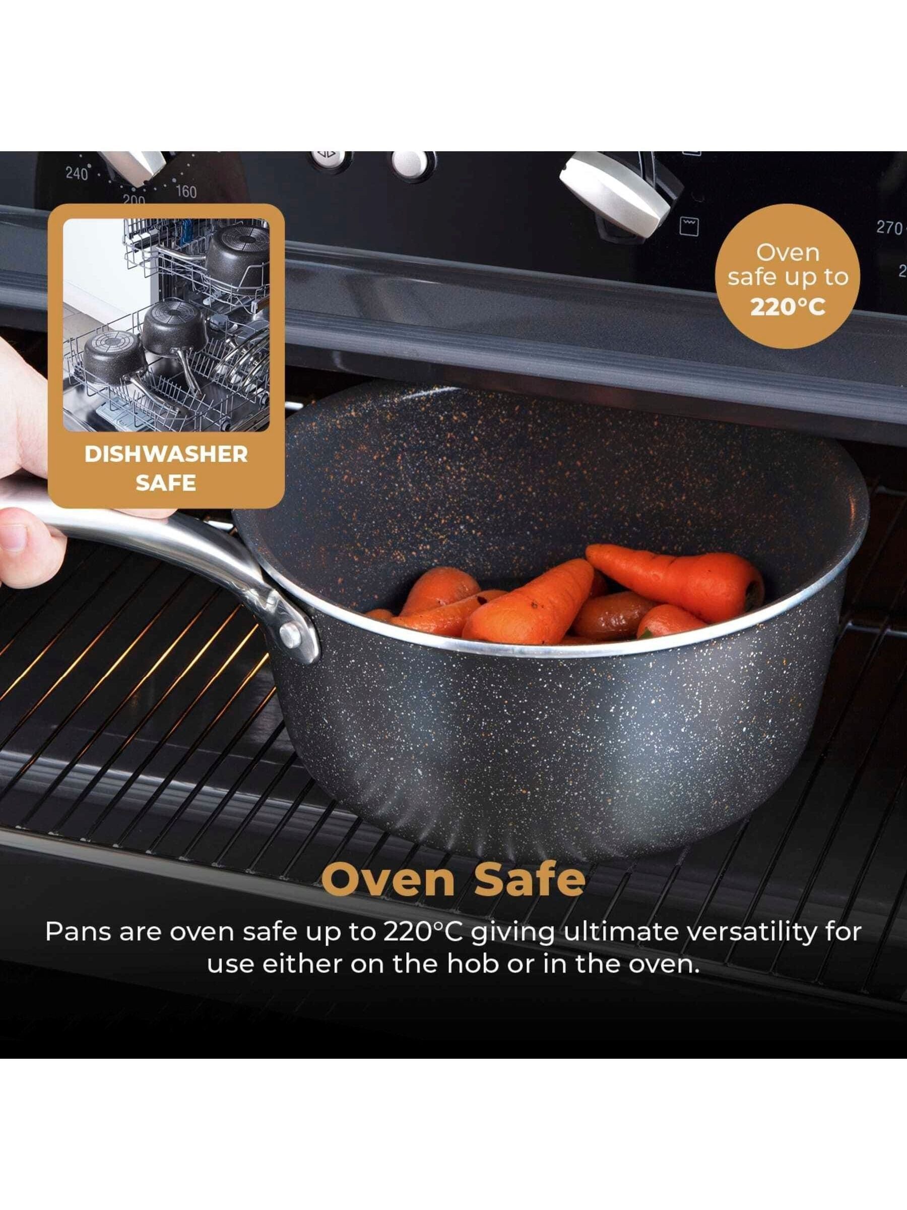 Tower Graphite Cerastone Pro saucepan 20cm (British brand)
