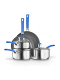 Sur La Table Blue cookware set 5 piece (British brand)