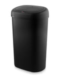 Swan Black Oval sensor bin 55L (British brand)