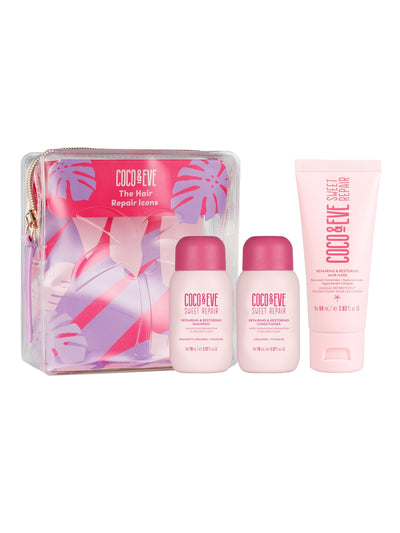 Kit Icônes Réparation Cheveux Sweet Repair Coco & Eve (Val. 35£)