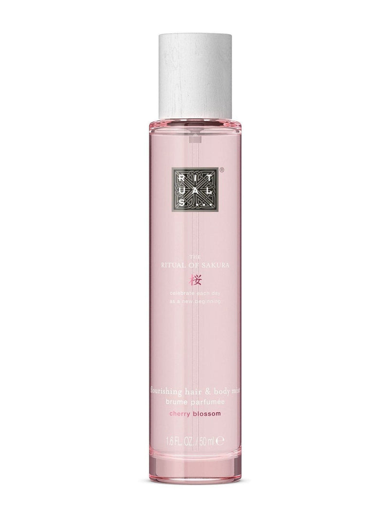 Rituals Sakura Cherry Blossom & Rice Milk Hair & Body Mist 50ml, imported from the UK