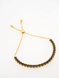 Ted Baker Gold Tone Melrah: Crystal Adjustable Tennis Bracelet
