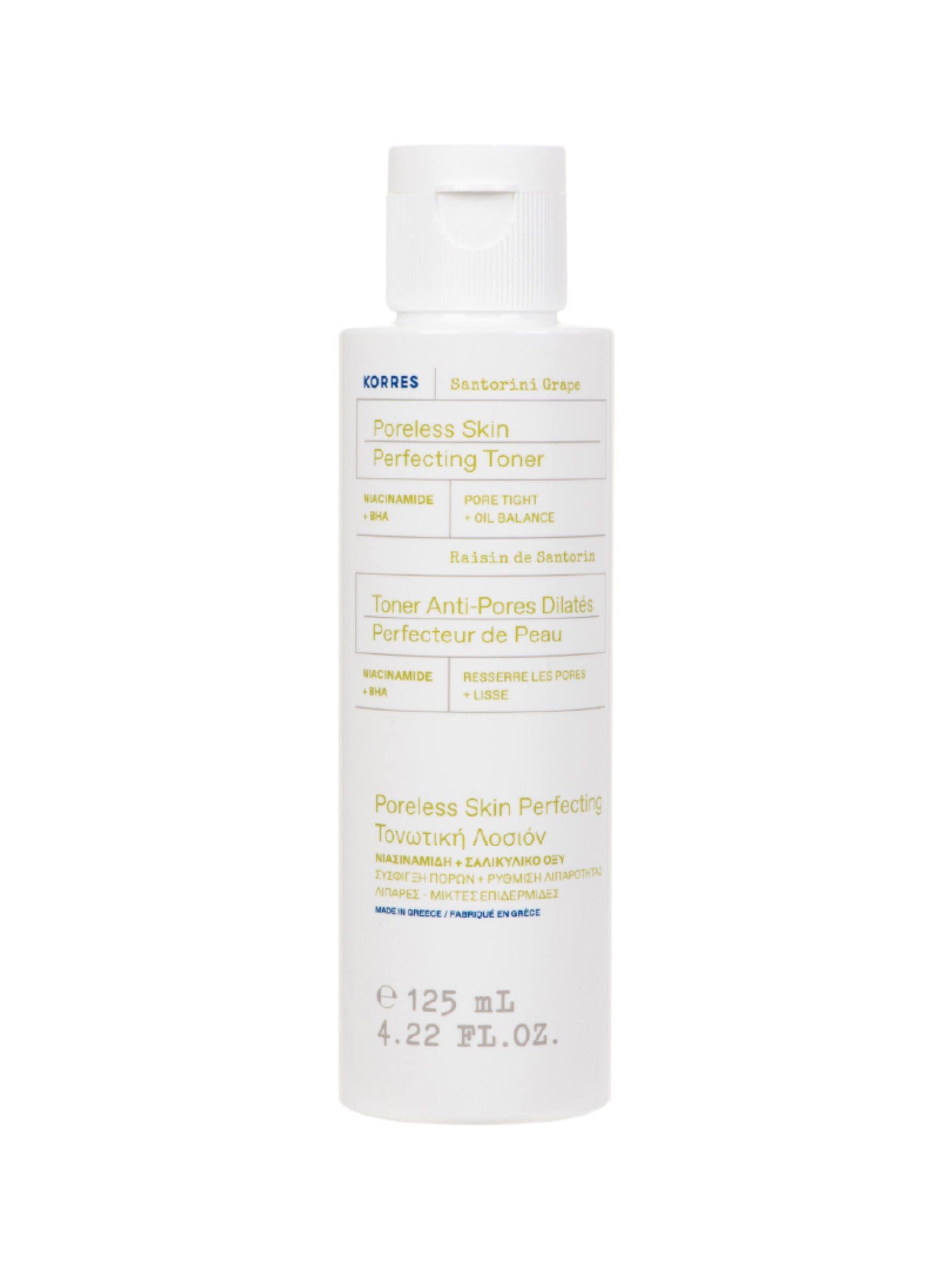 Korres Poreless Skin Perfecting Toner, UK version