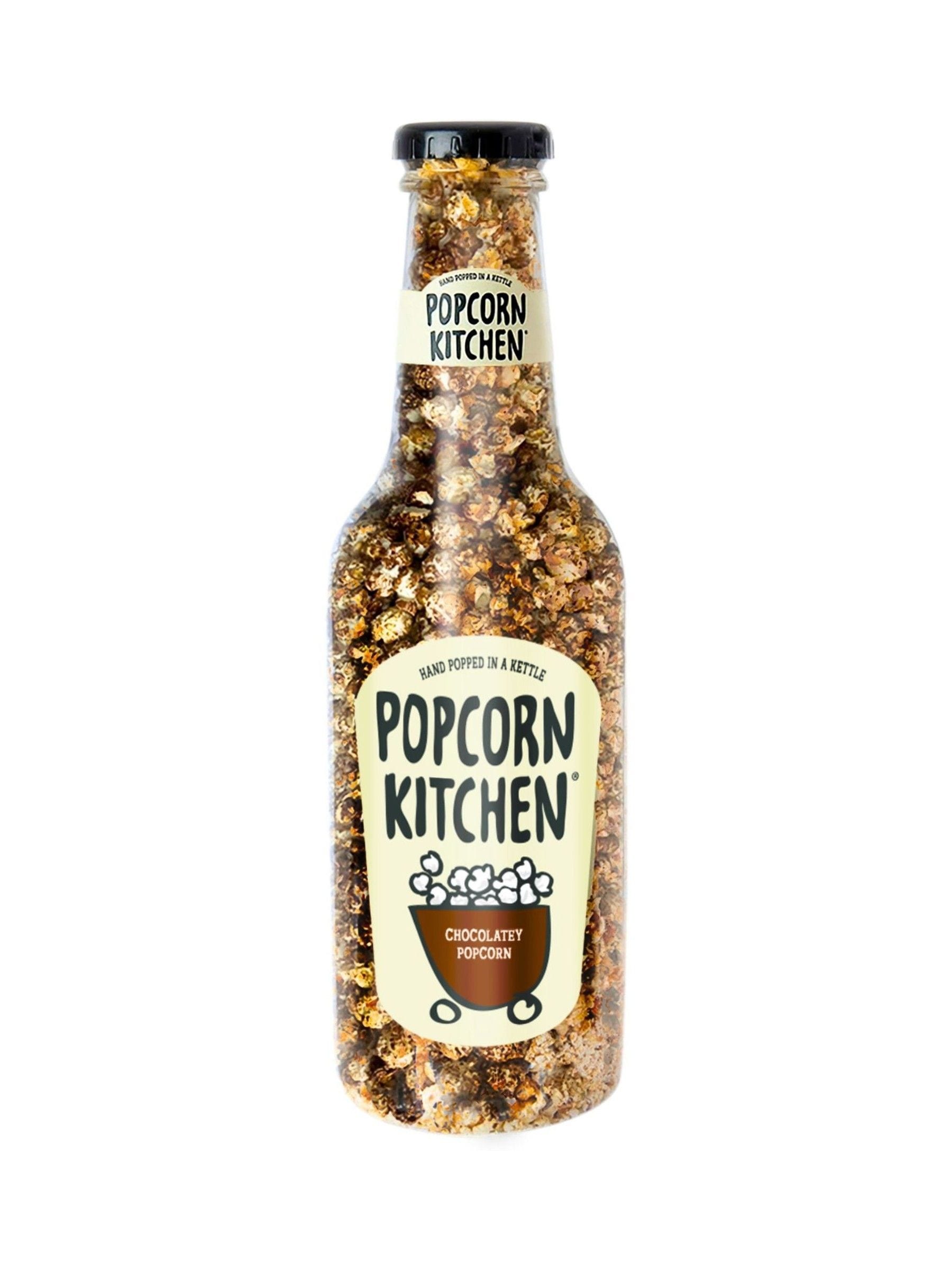 Popcorn Kitchen Giant Money Bottle filled with sweet popcorn, imported from the UK