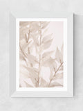 East End Prints White Dried Straws 3 art print - British product