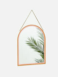 Oliver Bonas Gold Hanging Arch Mirror