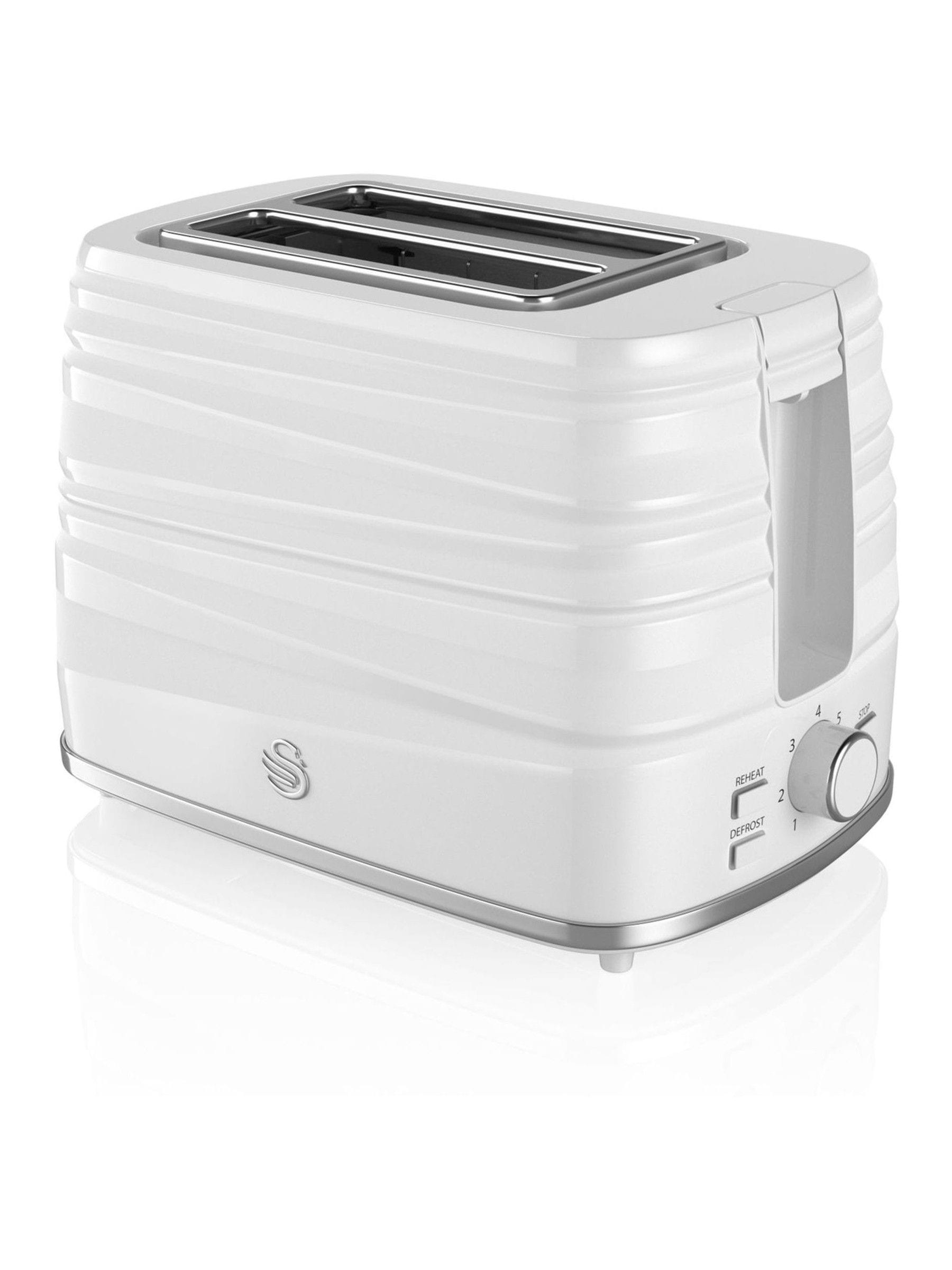 Swan White Symphony 2 slice toaster (British brand)