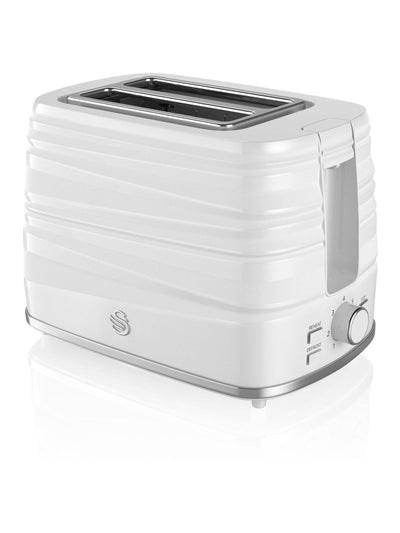 Swan White Symphony 2 Slice Toaster