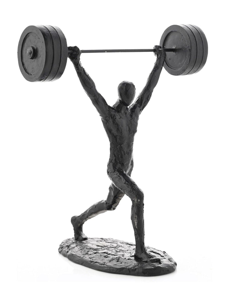Widdop Black Harvey Makin Weightlifting Figurine