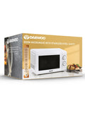 Daewoo White 20L Microwave 800W