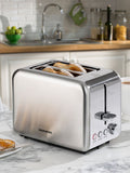 Daewoo stainless steel 2 slice toaster - British product