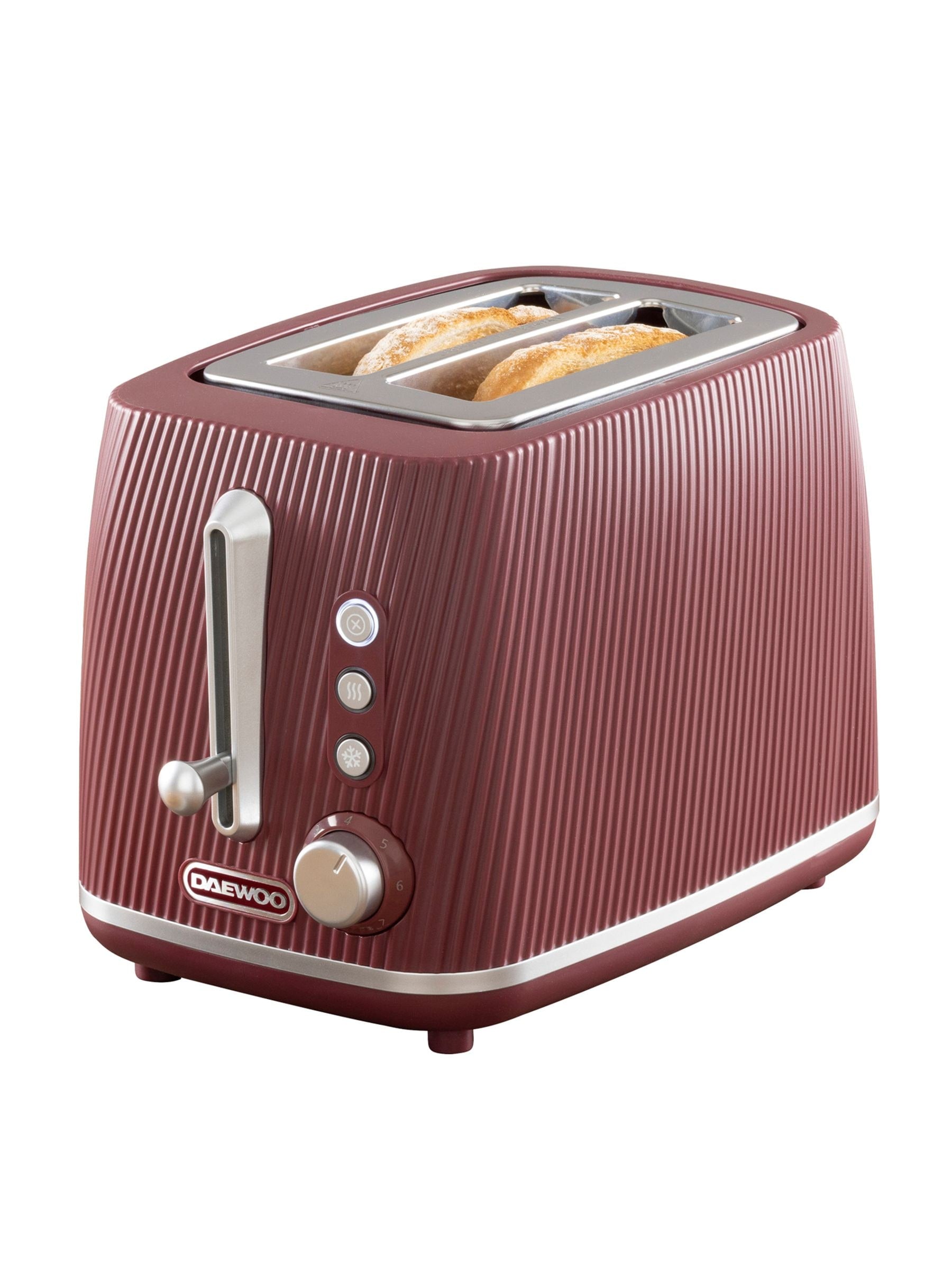 Daewoo Ruby Cascade 2 Slice Toaster