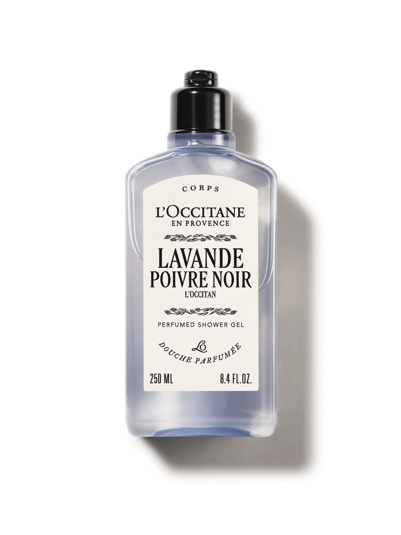 L'Occitane Lavande Poivre Noir shower gel 250ml, UK version