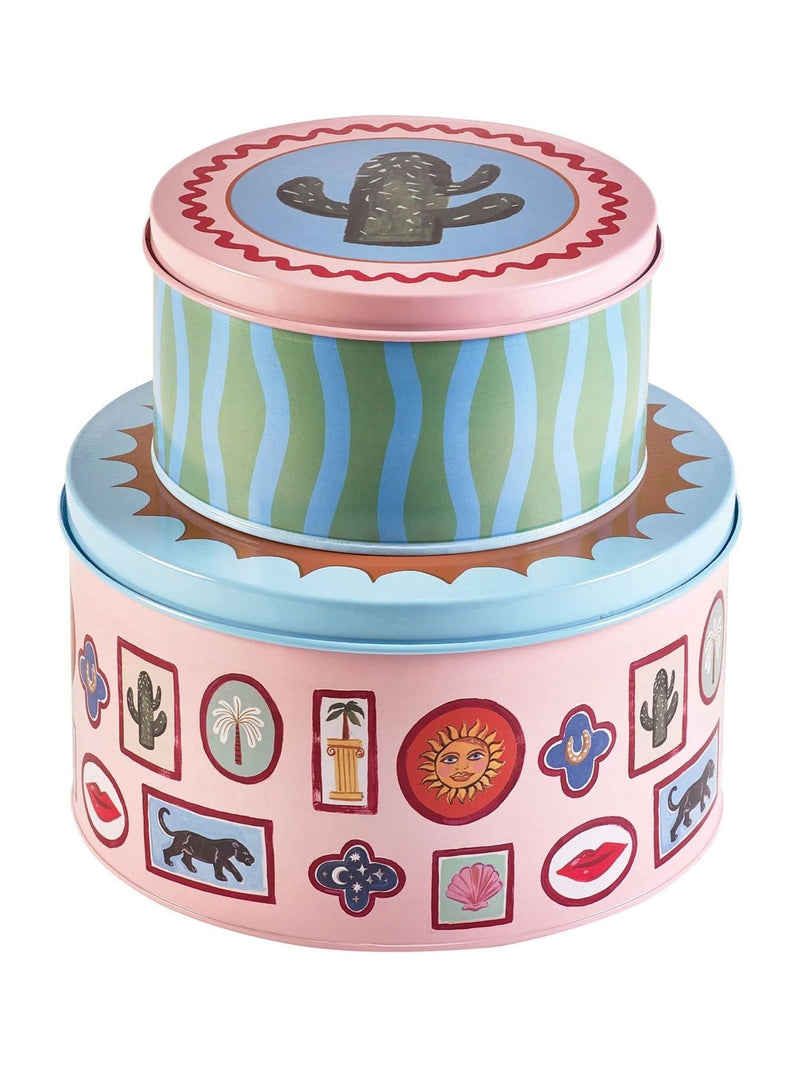 Eleanor Bowmer Electric Coast cake tins 2 pack - British product