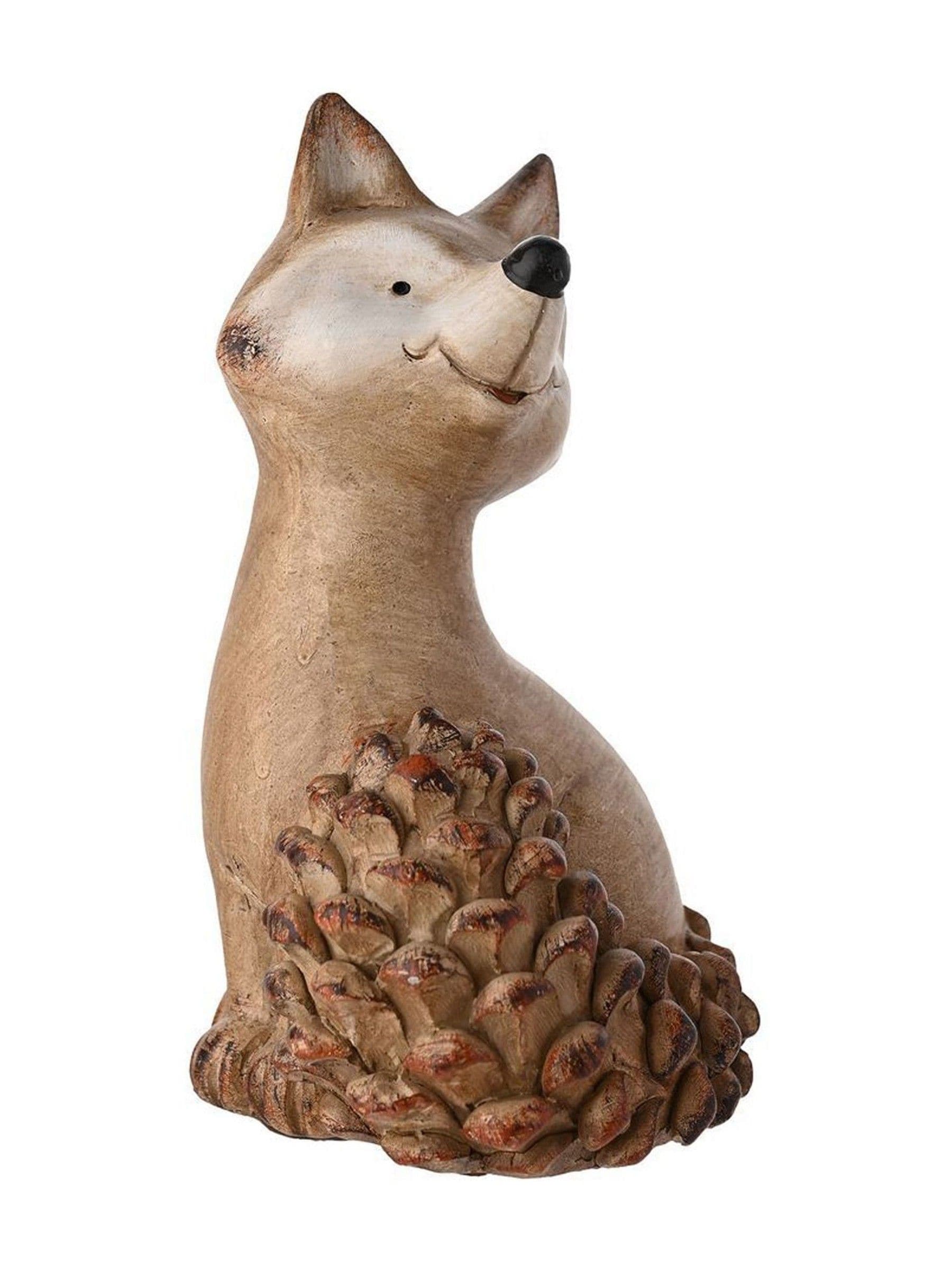 Country Living Brown Large Wood Effect Resin Ornament