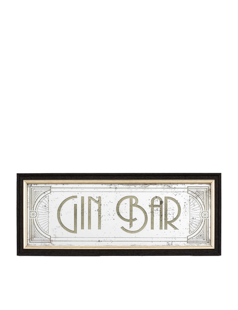 Gallery Direct Gin Bar medium wall mirror, UK version