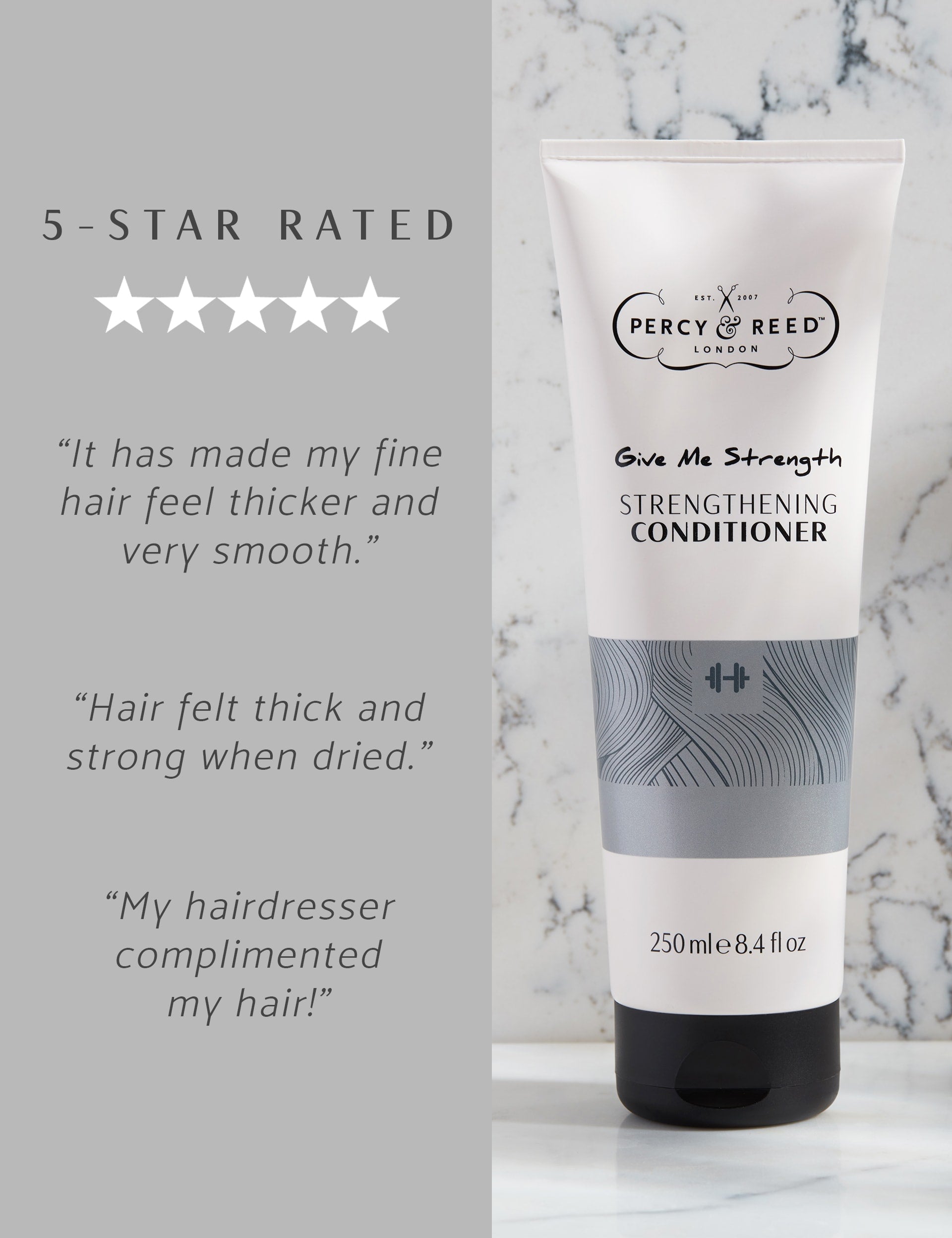 Percy & Reed strengthening conditioner 250ml, UK version
