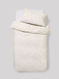 2 Pack Teal Blue Terrazzo Duvet Cover and Pillowcases Set
