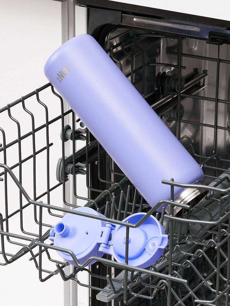 Ion8 Light Purple insulated steel water bottle 1000ml, UK version