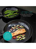 Swan Black Stealth frying pan set 24cm and 28cm (British brand)