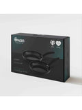 Swan Black Stealth frying pan set 24cm and 28cm (British brand)