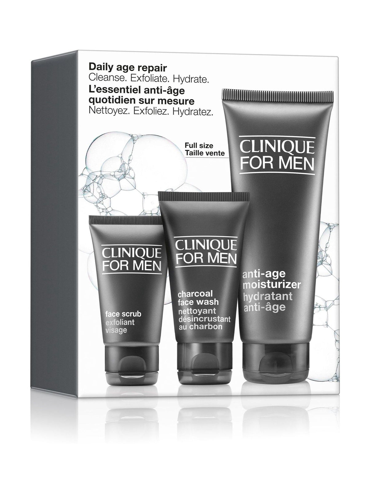 Clinique For Men Daily Age Repair Skincare Set (Worth over £55)