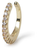 Aela Gold Tone Cubic Zirconia Ear Cuff