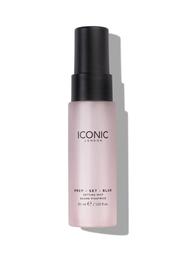 ICONIC London Prep Set Blur Makeup Setting Spray Travel Size