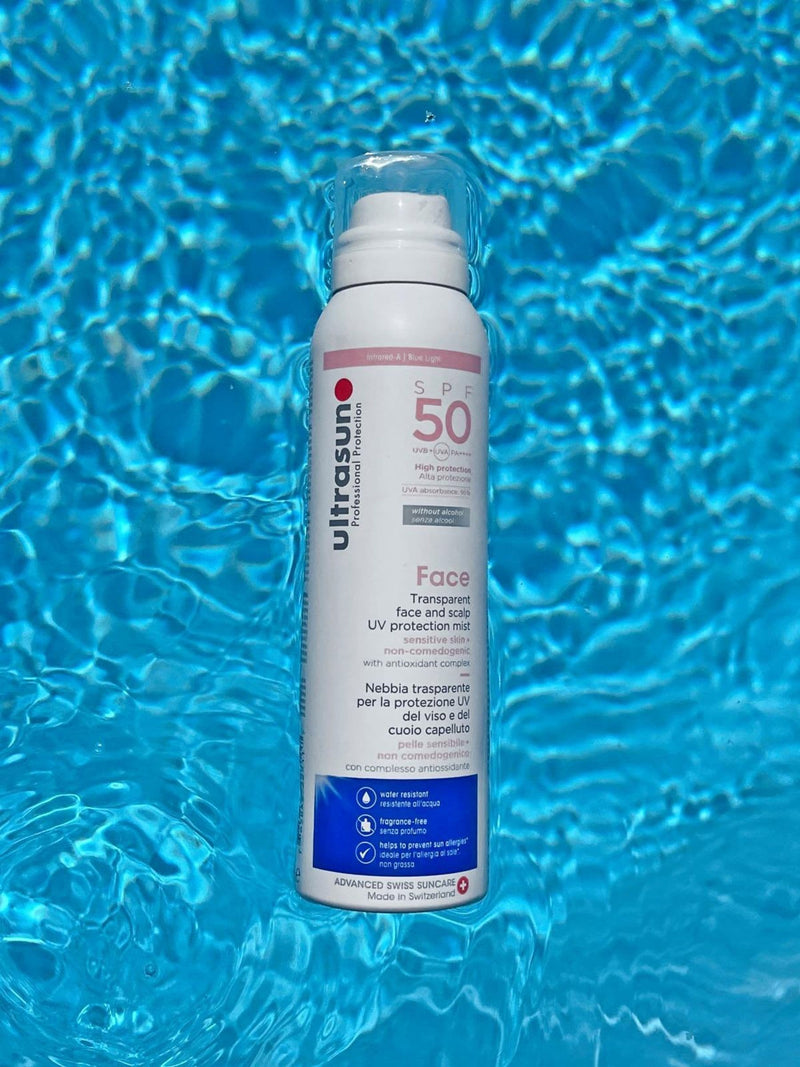 Ultrasun SPF 50 UV Face & Scalp Mist 150ml (British brand)