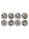 Curateology Black Rock Coasters Set of 8 - British product