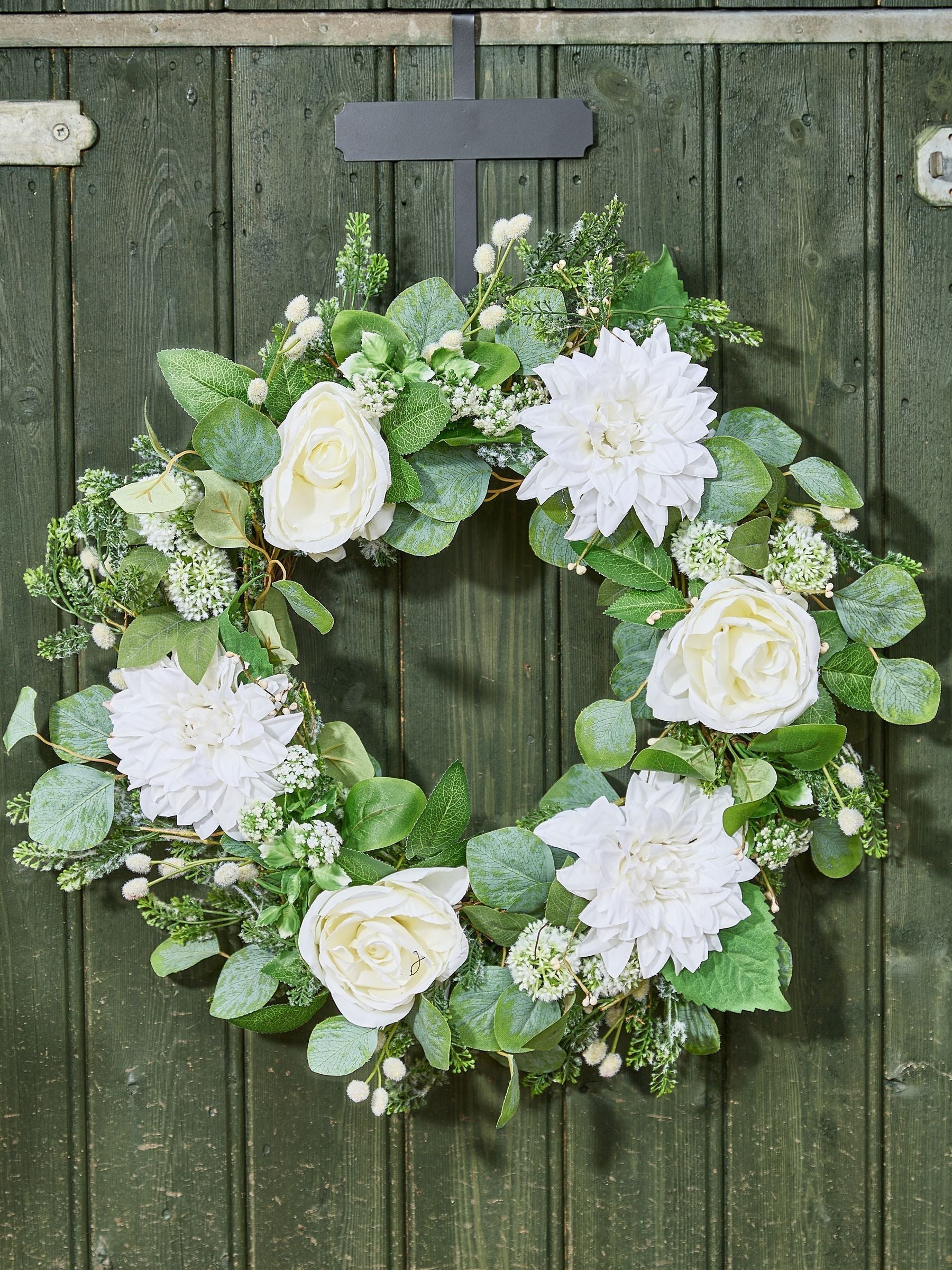 Dibor Green Zuria Floral Wreath