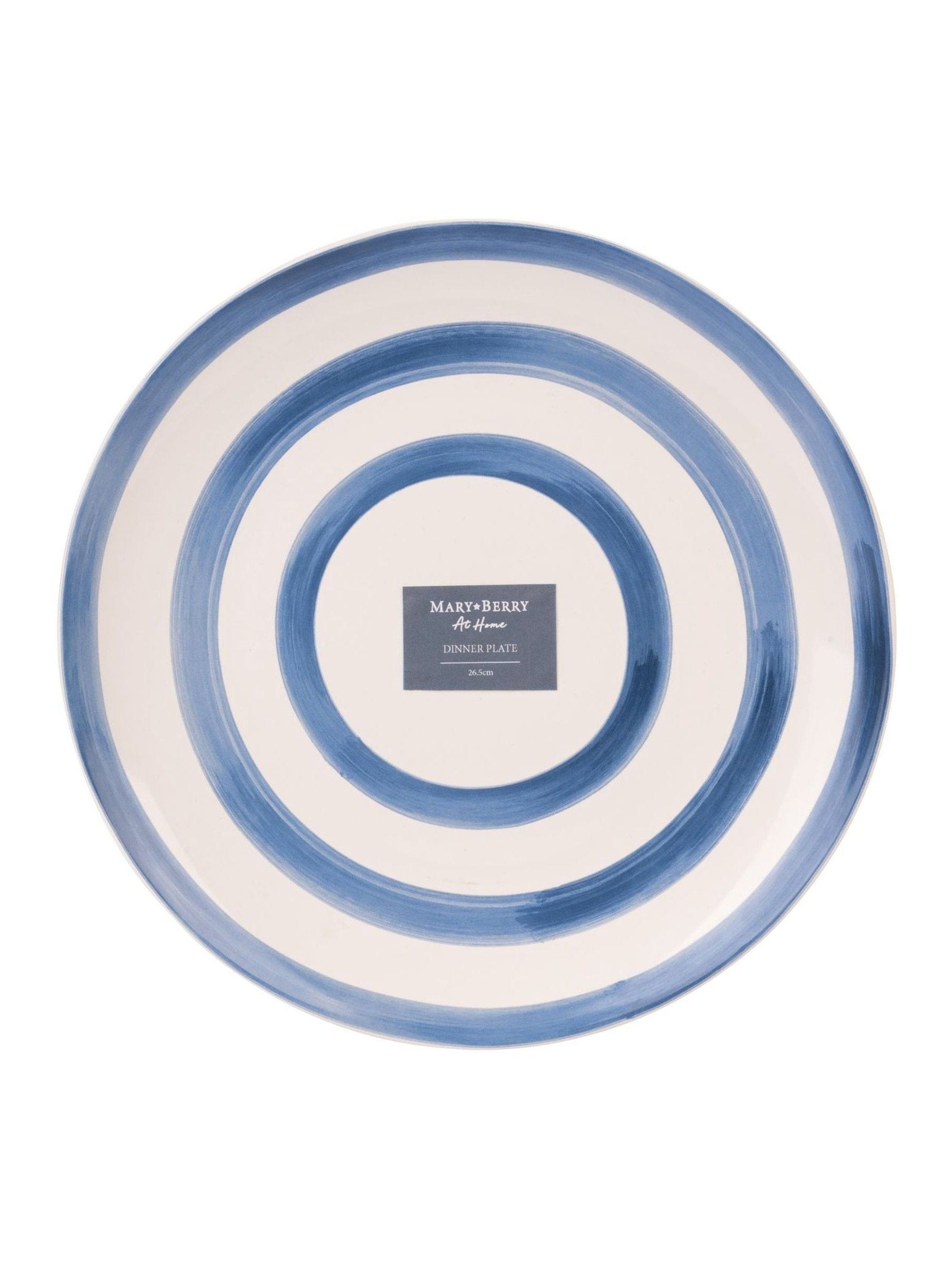Mary Berry blue dinner plates set of 4, imported from the UK
