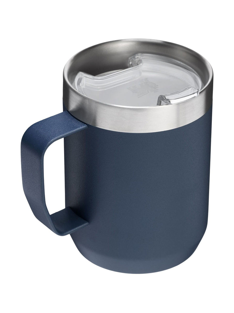 Insulated Stainless Steel Camp Mug with Splash-Resistant Lid 0.23L
