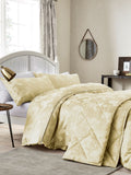 Sanderson Soft Gold Ashbee duvet cover and pillowcase set (British brand)