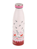 Cath Kidston Pink Cherry Stainless Steel Water Bottle 460ML