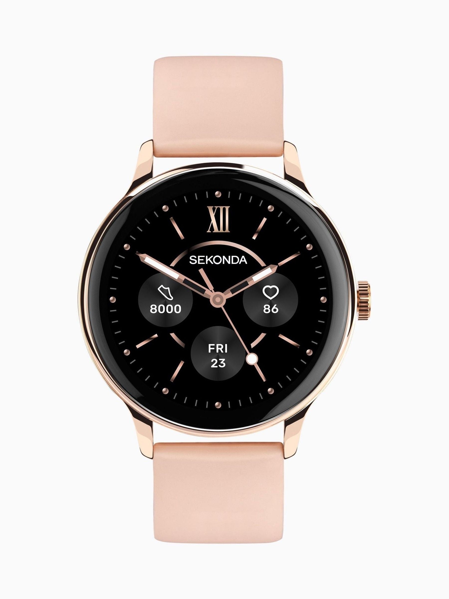 Sekonda Pink Smartwatch 42mm (British brand)