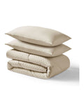 Night Lark Natural Oat coverless duvet set, imported from the UK