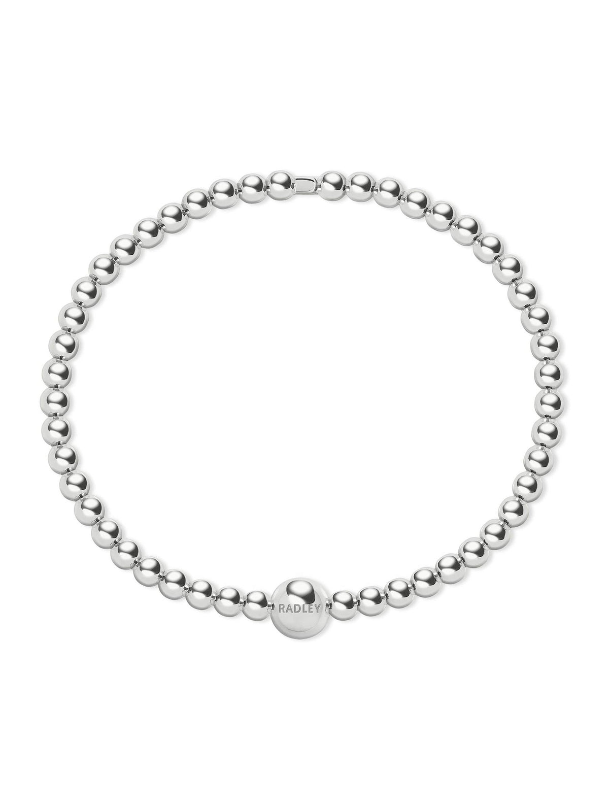 Radley silver plated twist bubble bangle, imported from the UK