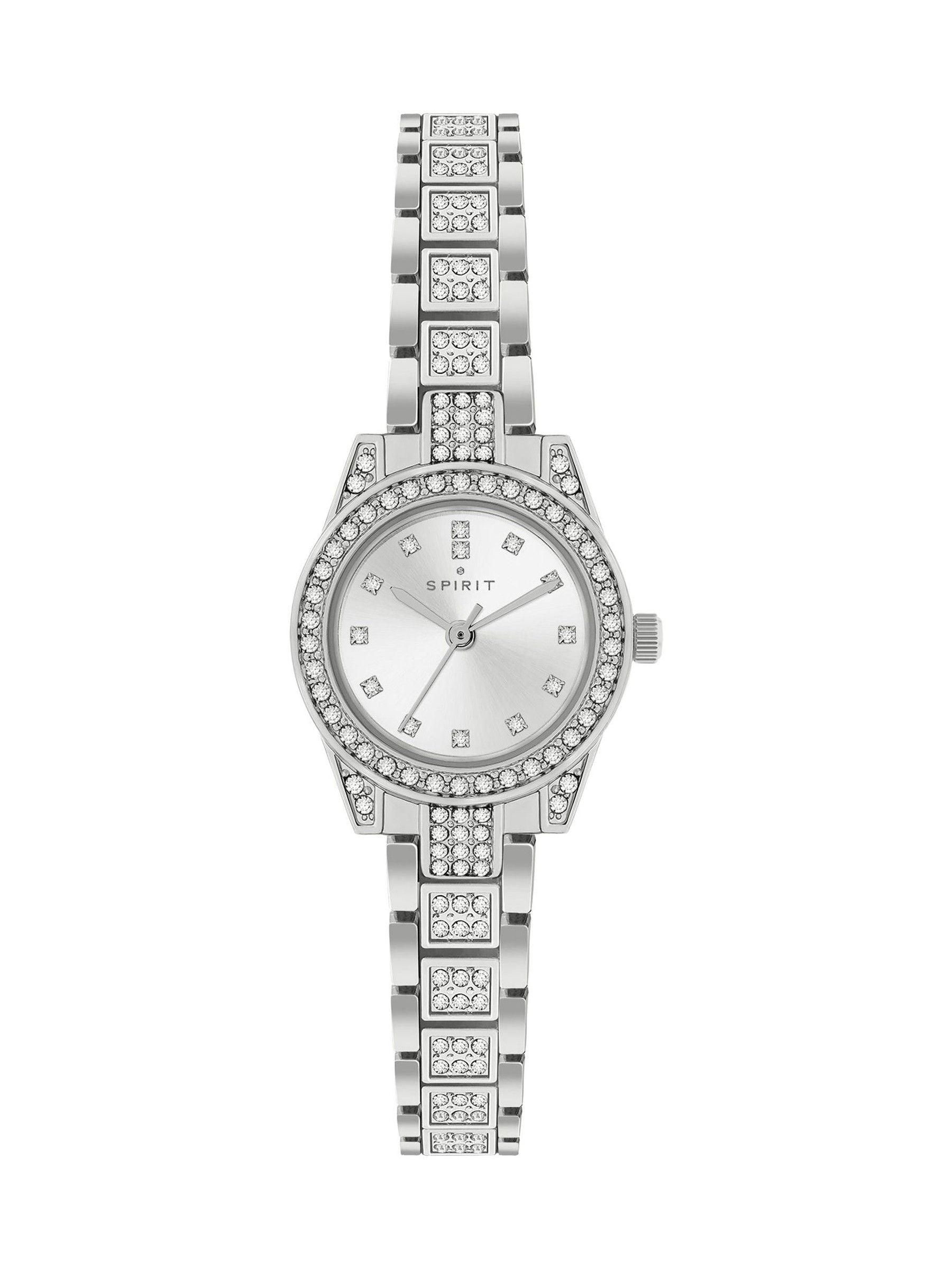Spirit ladies pale crystal bracelet watch (British brand)