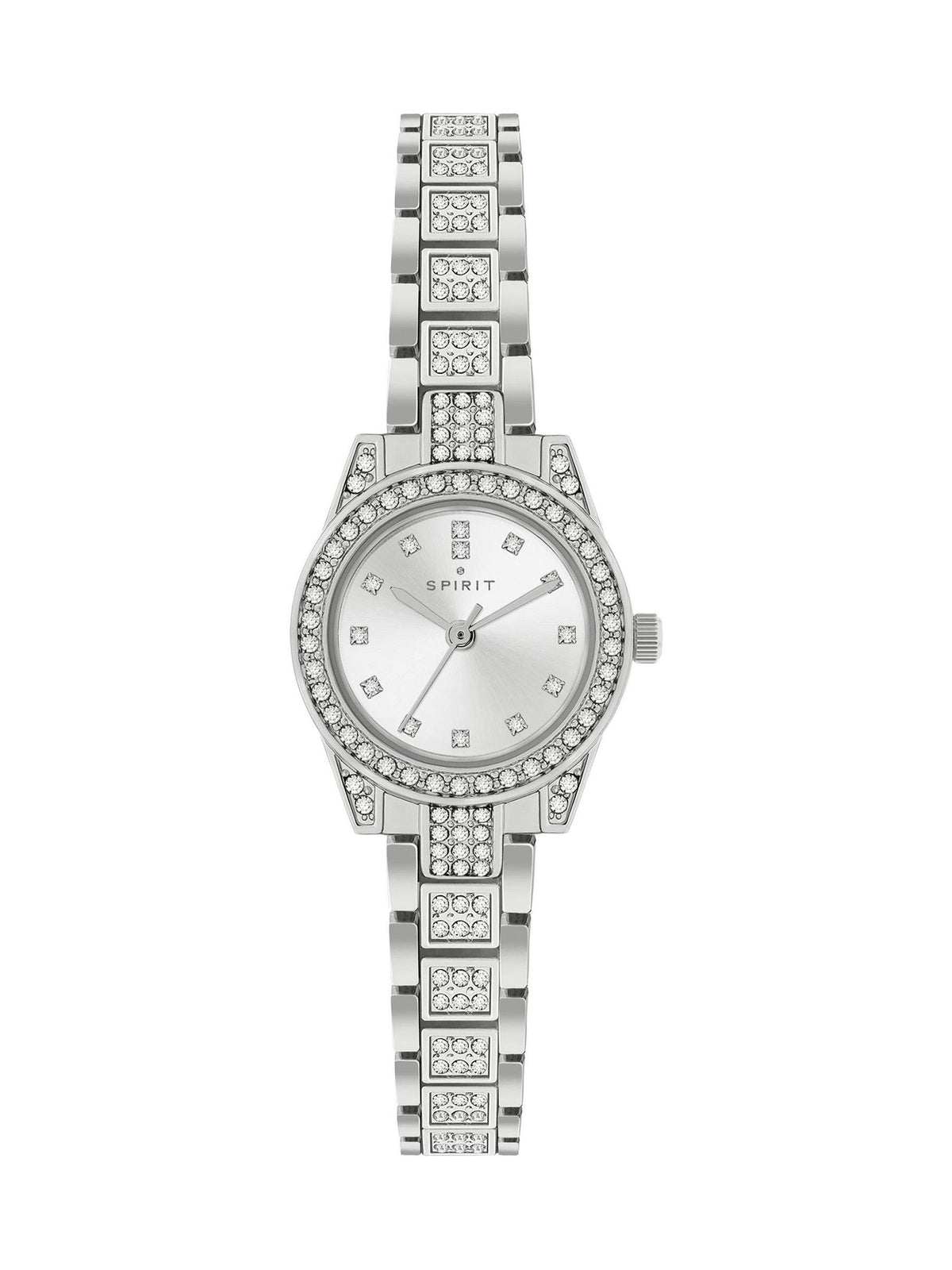 Spirit ladies pale crystal bracelet watch (British brand)