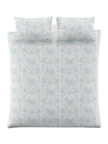 Laura Ashley Blue Seaspray Tuileries reversible duvet cover and pillowcase set, UK version
