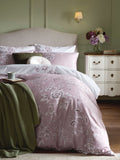 Laura Ashley Pink Dark Blush Rowsham Garden duvet cover and pillowcase set, UK version