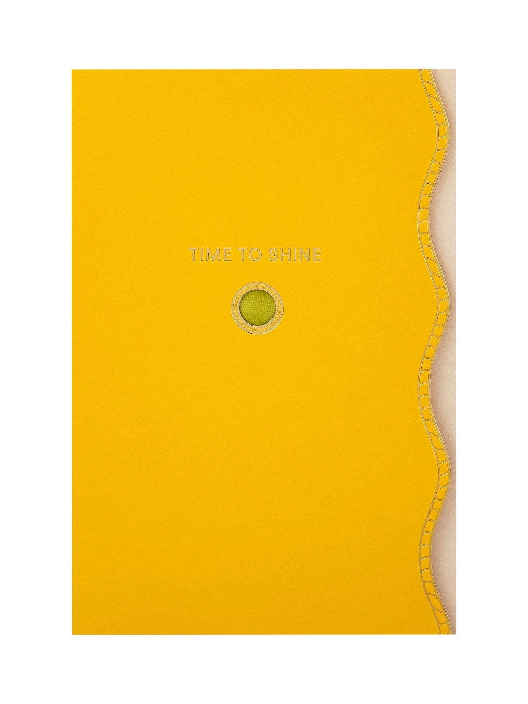 Hallmark 'Time to Shine' greeting card, UK version