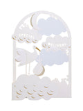 Hallmark 3D New Baby Card 17.5cm x 11.5cm, UK version