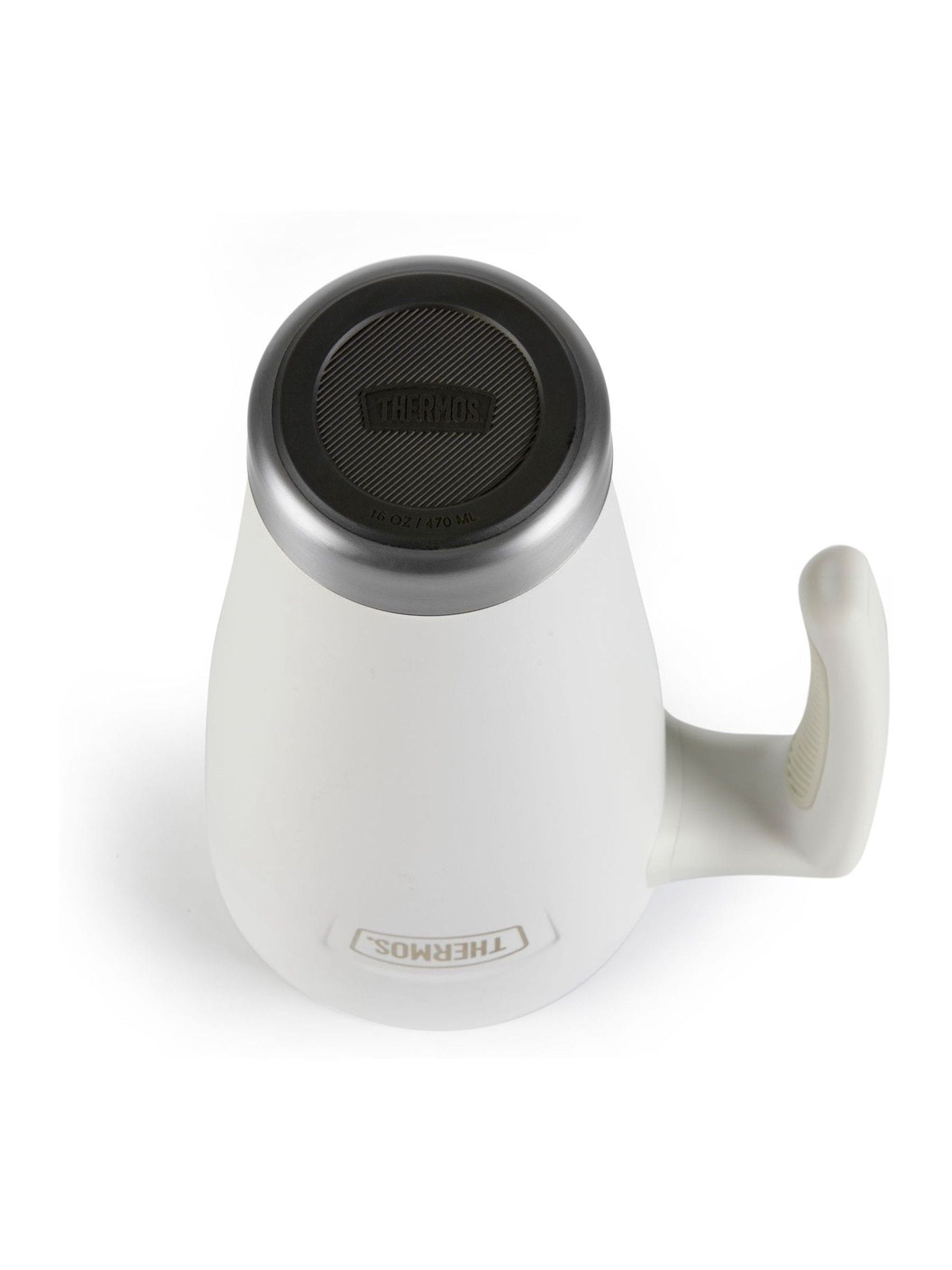 Thermos Icon Series Ice White travel mug 470ml (British brand)