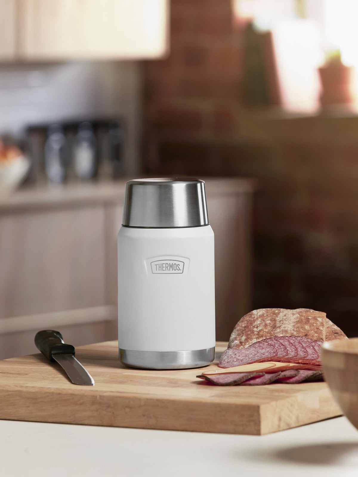 Thermos Ice White food flask 710ml (British brand)