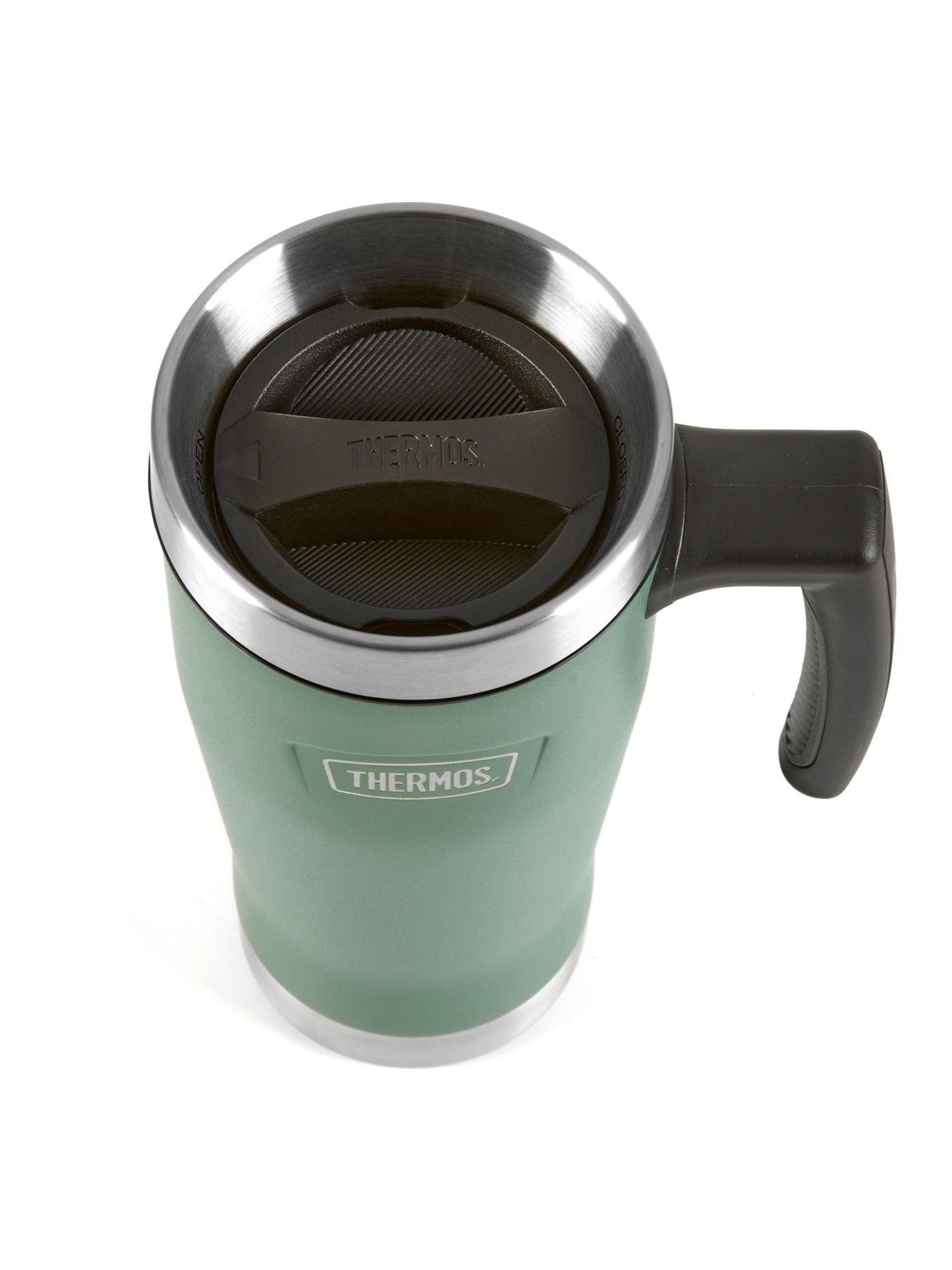 Thermos Rock Cap Green Is100 Icon Series travel mug 470ml (British brand)