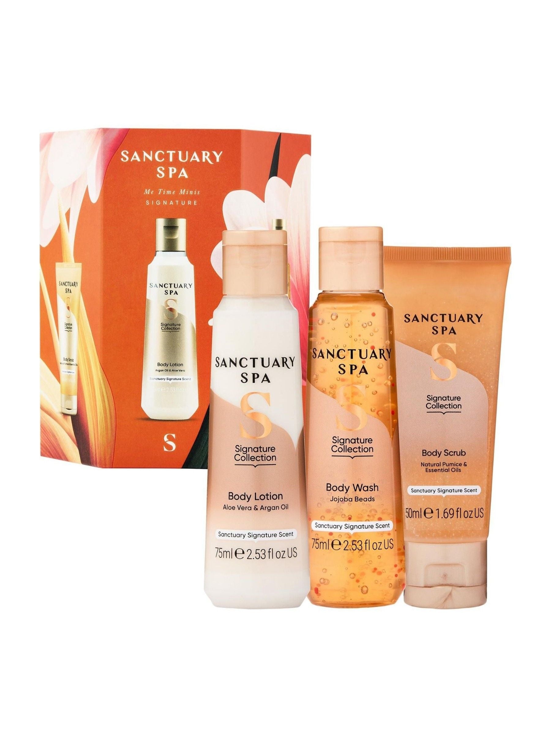 Sanctuary Spa Me Time Minis bath and body gift set (British brand)