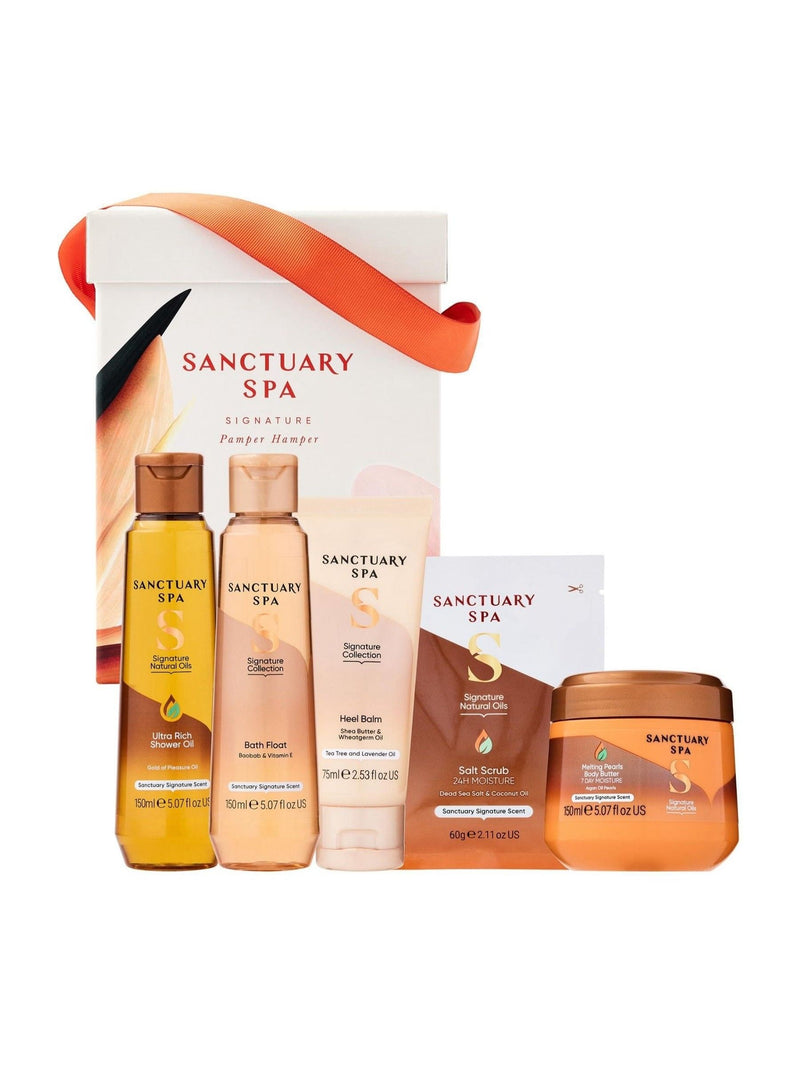 Sanctuary Spa Pamper Hamper body care gift set (British brand)