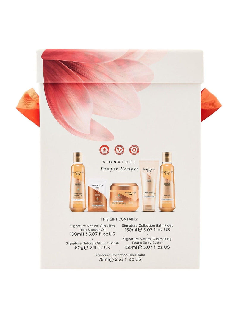 Sanctuary Spa Pamper Hamper body care gift set (British brand)